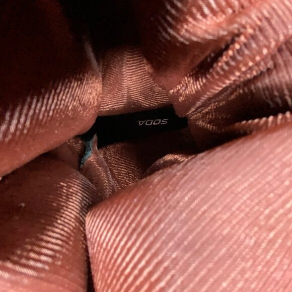 SODA ZULUU-S Women's Rust Color Slouch Flat Heel Mid-calf Boots - NWT - Picture 5 of 7